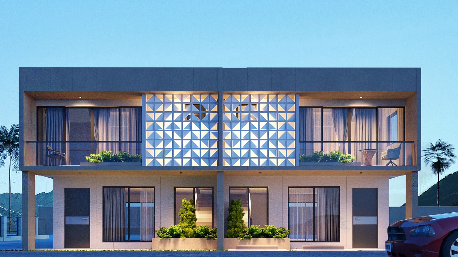 Villas Boca Chica, el dúplex de dos niveles en Residencial Los Beibolistas.